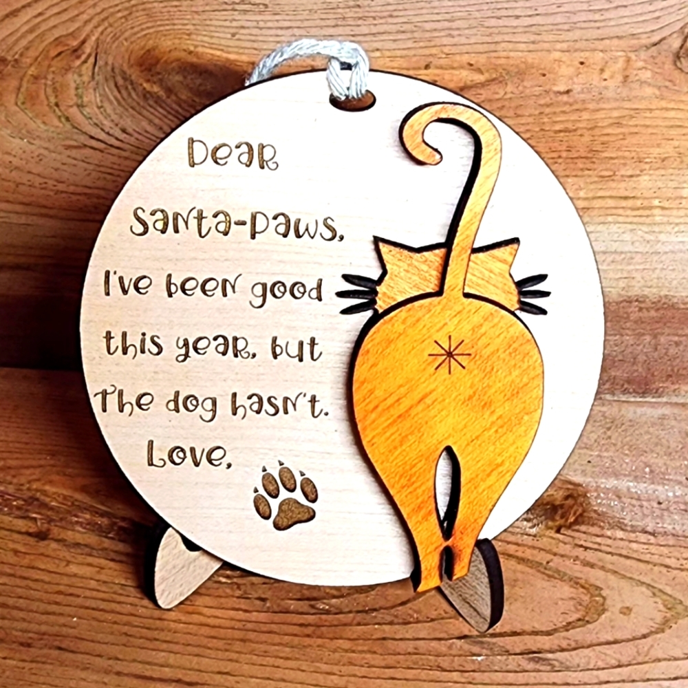 Cat ornament